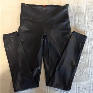 Spanx Faux Leather Leggings